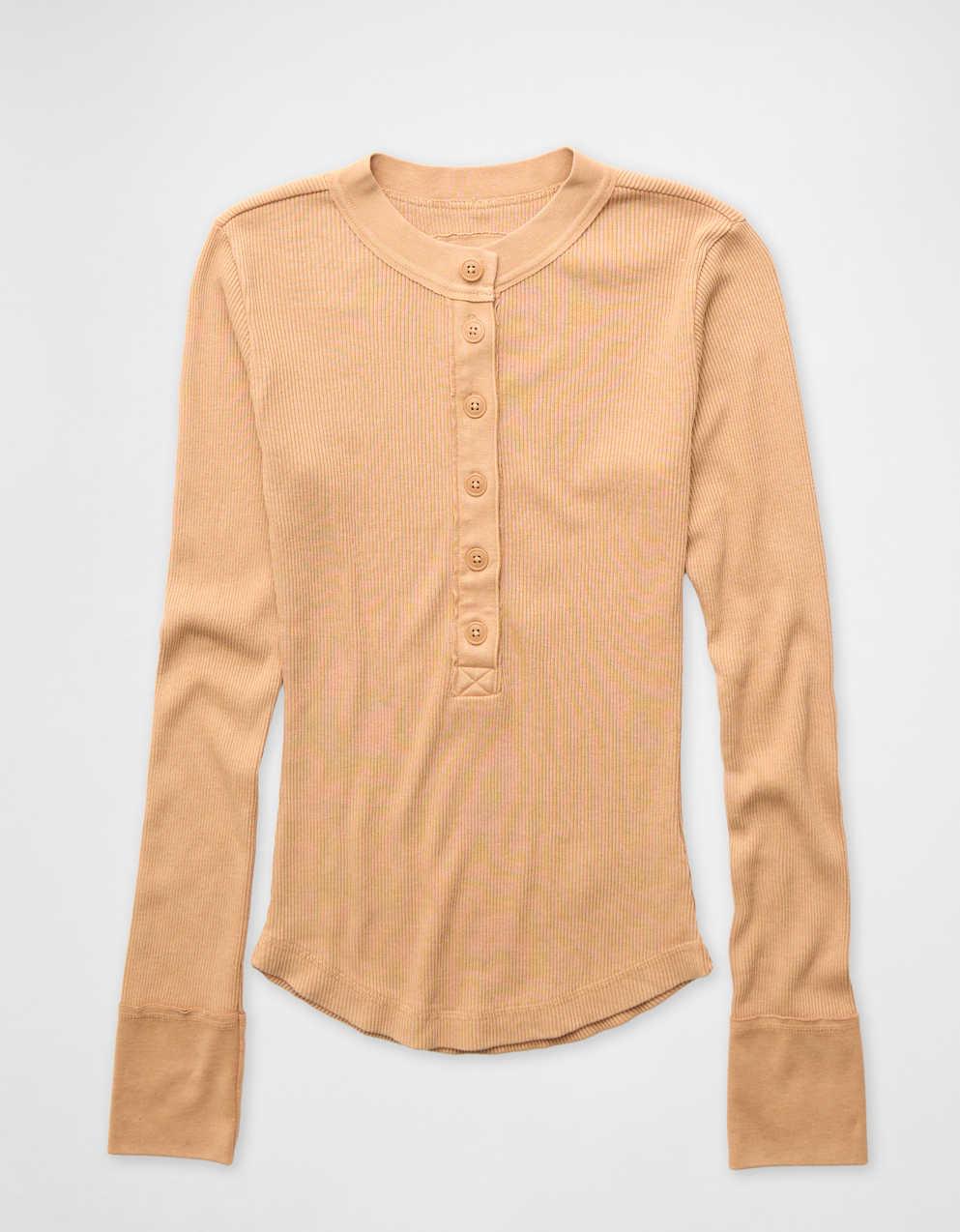Aerie Henley 必備分層 T 恤