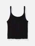 AE Cropped Crochet Tank Top