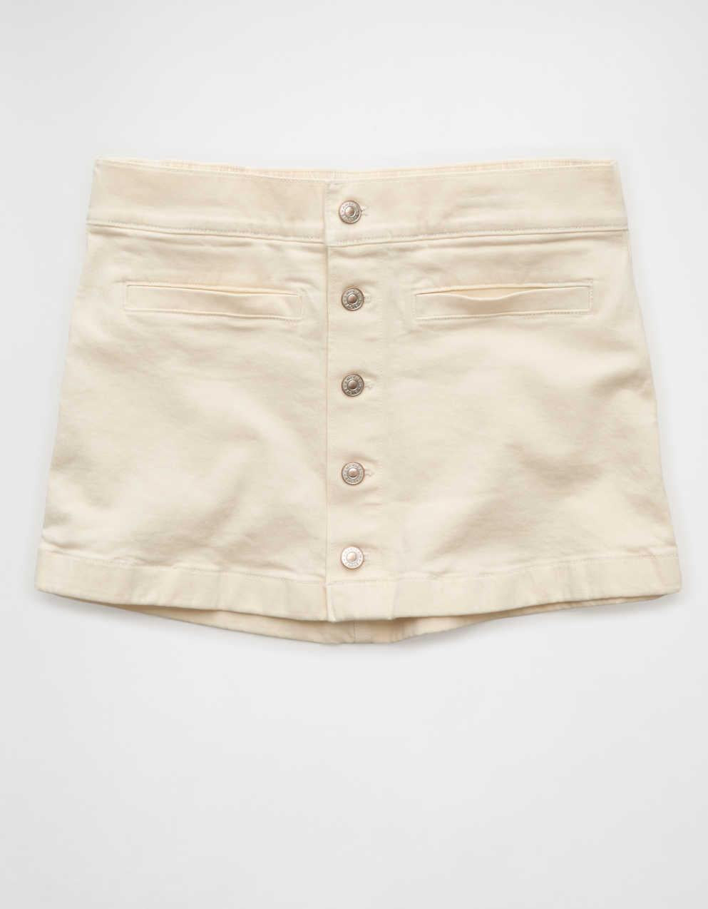 AE Stretch Low-Rise Mini Skirt