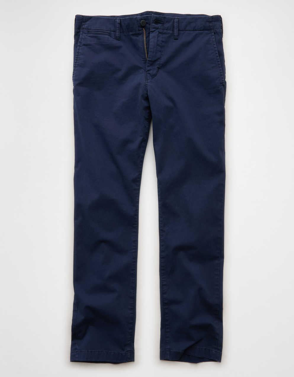 AE Flex Original Straight Lived-In Khaki Pant