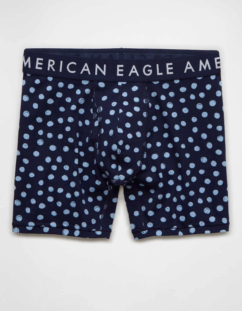 AEO 男士油漆圓點 6' 經典平角短褲