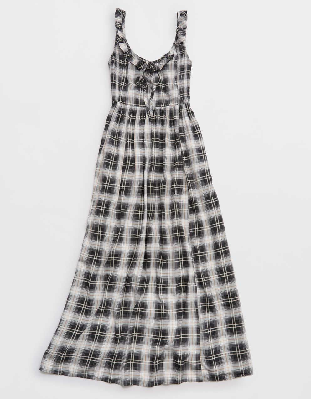 Aerie Happy & Drapey Side Smocked Dress