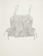 AE Tie-Waist Button-Up Cami