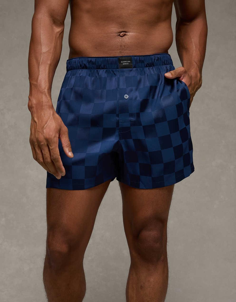 AEO Men's Satin Pocket Boxer Short