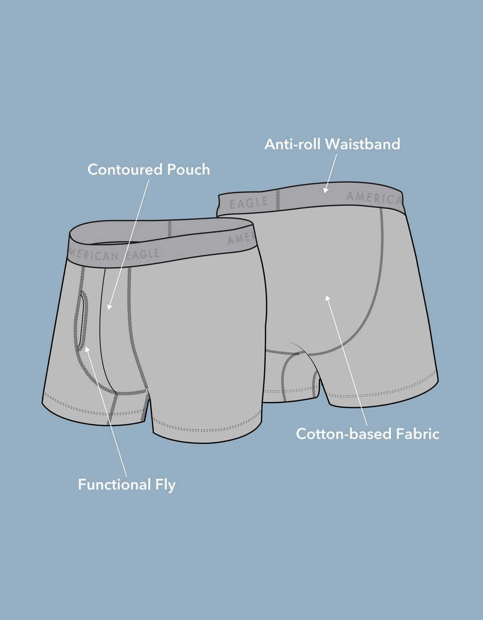 AEO Men's Food 4.5" Classic Boxer Brief