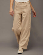 AE Stretch Super High-Waisted Wide-Leg Pant