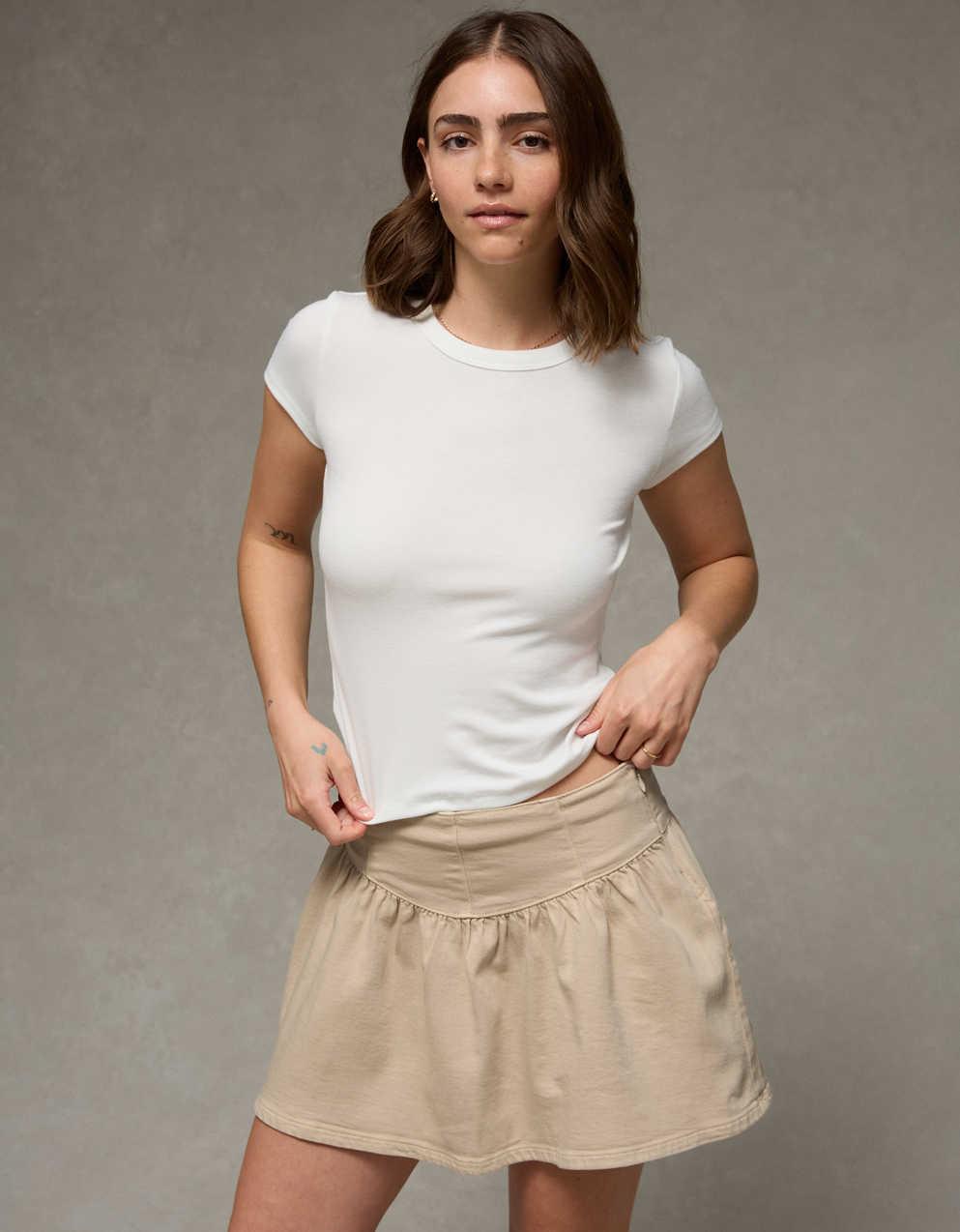 AE 高腰迷你短裙褲