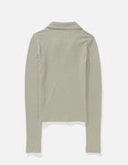 AE 長袖毛絨 Polo T 恤