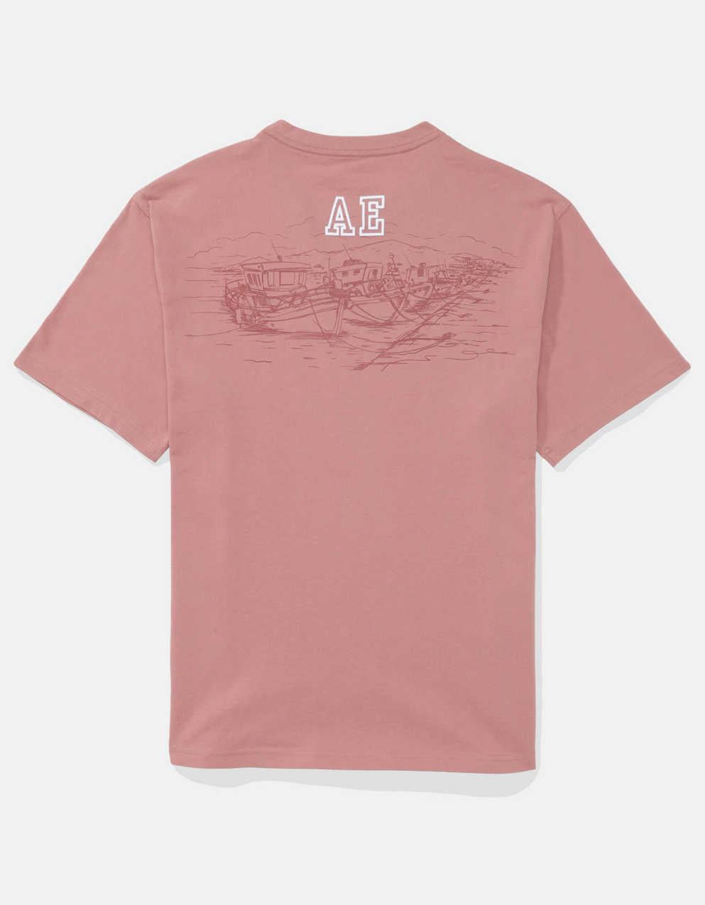 AE Logo 圖案 T 恤