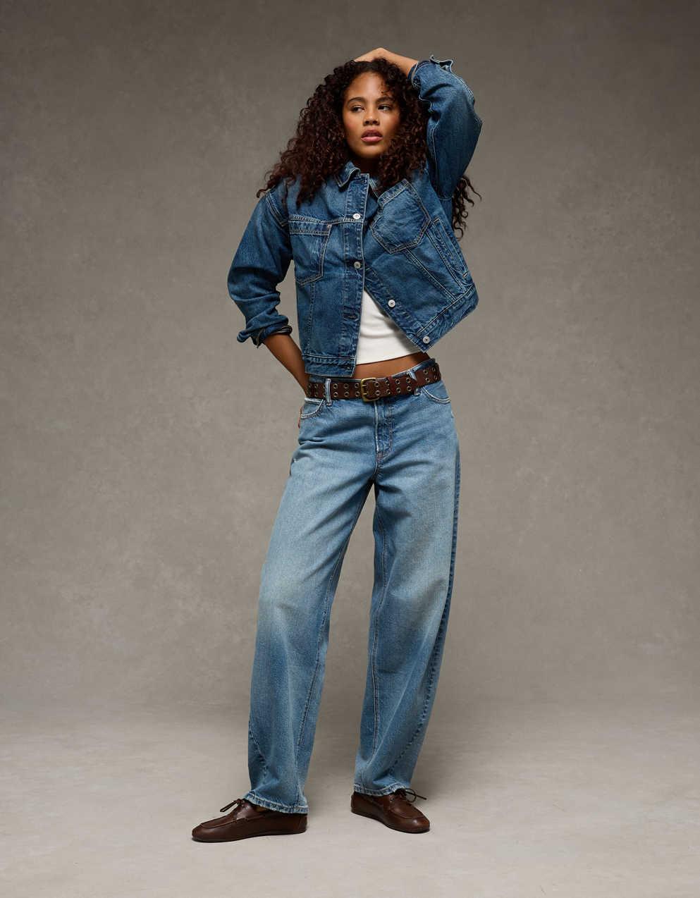 AE Swing Denim Jacket