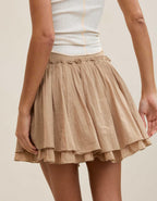 Aerie Gauze Mini Skirt