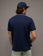 AE Logo Standard Fit Pique Polo Shirt
