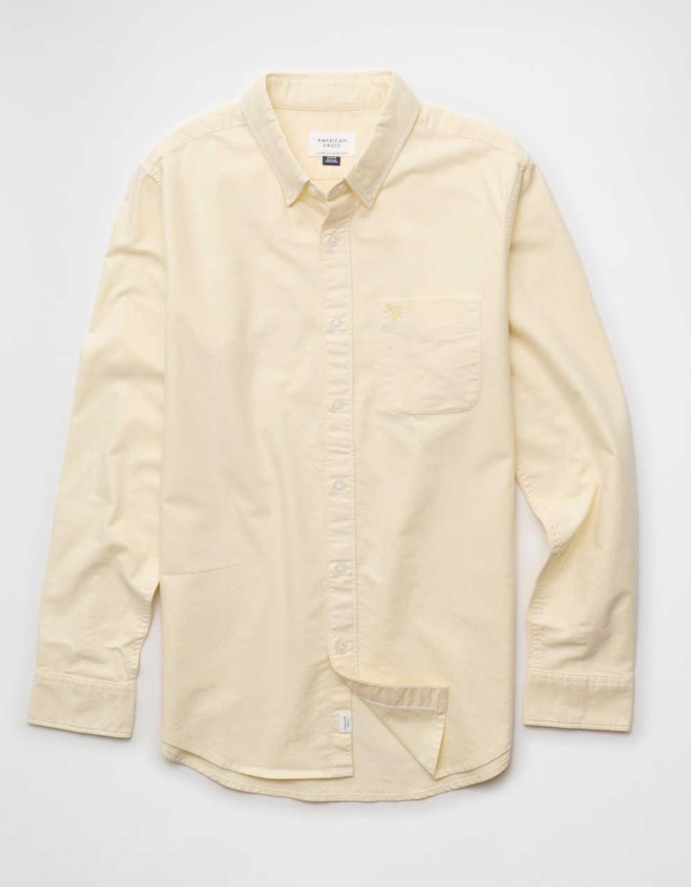 AE Everyday Slim Oxford Button-Up Shirt