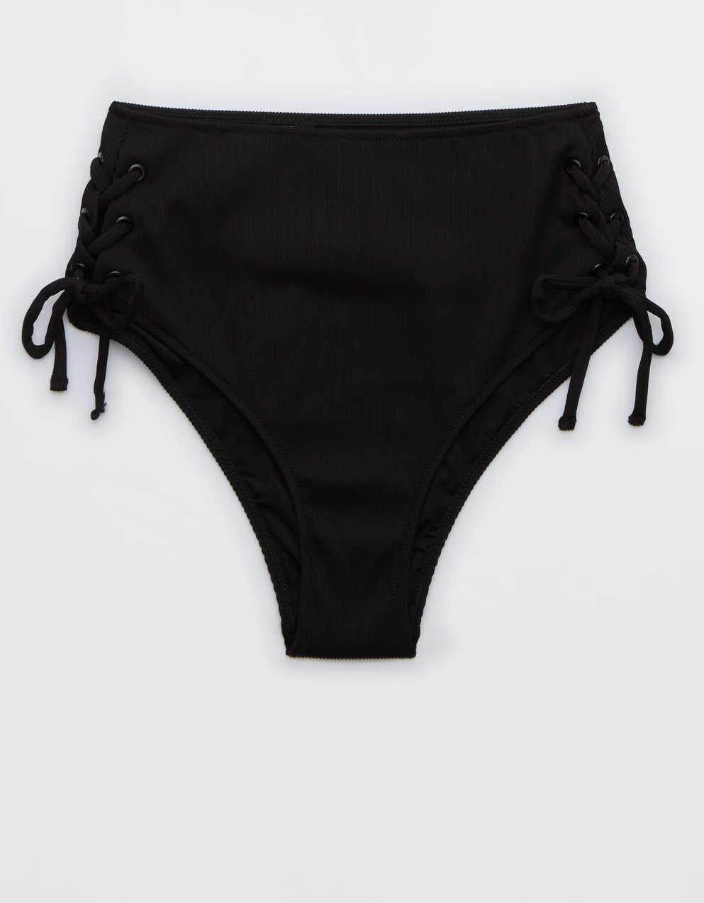 Aerie 羅紋比基尼泳褲