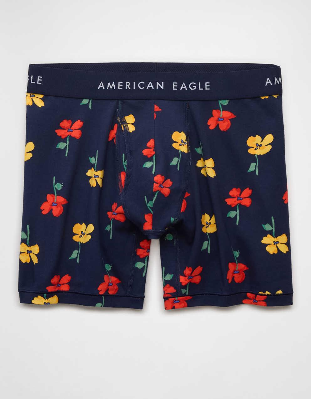AEO Men's Floral 6" Classic Boxer Brief