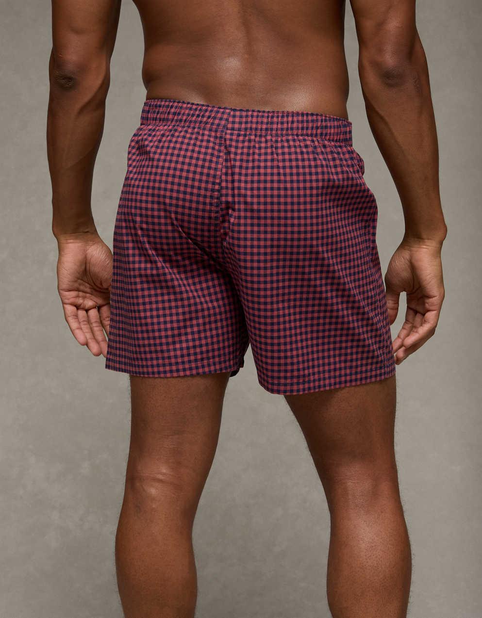 AEO Stretch Plaid Classic Boxer Short