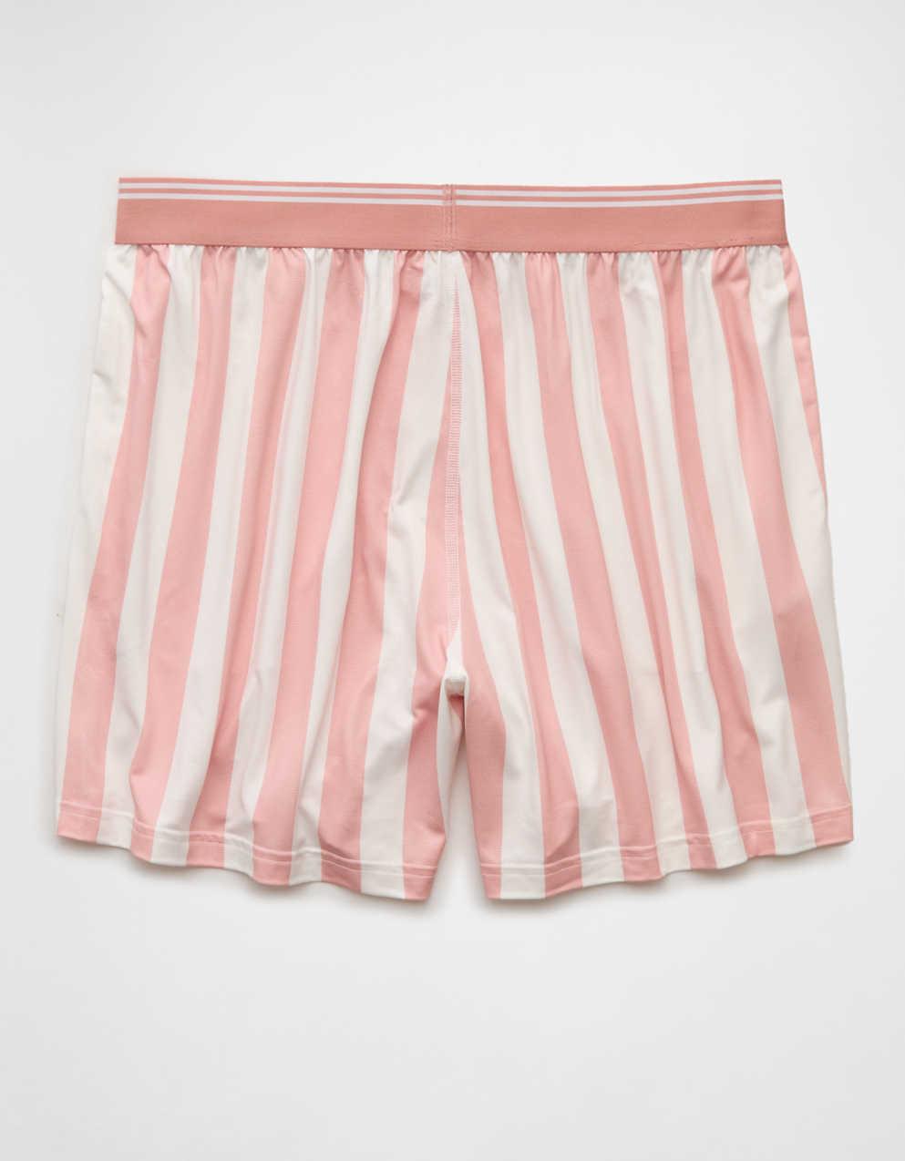 AEO Men's Striped Ultra Soft Pocket Boxer Short