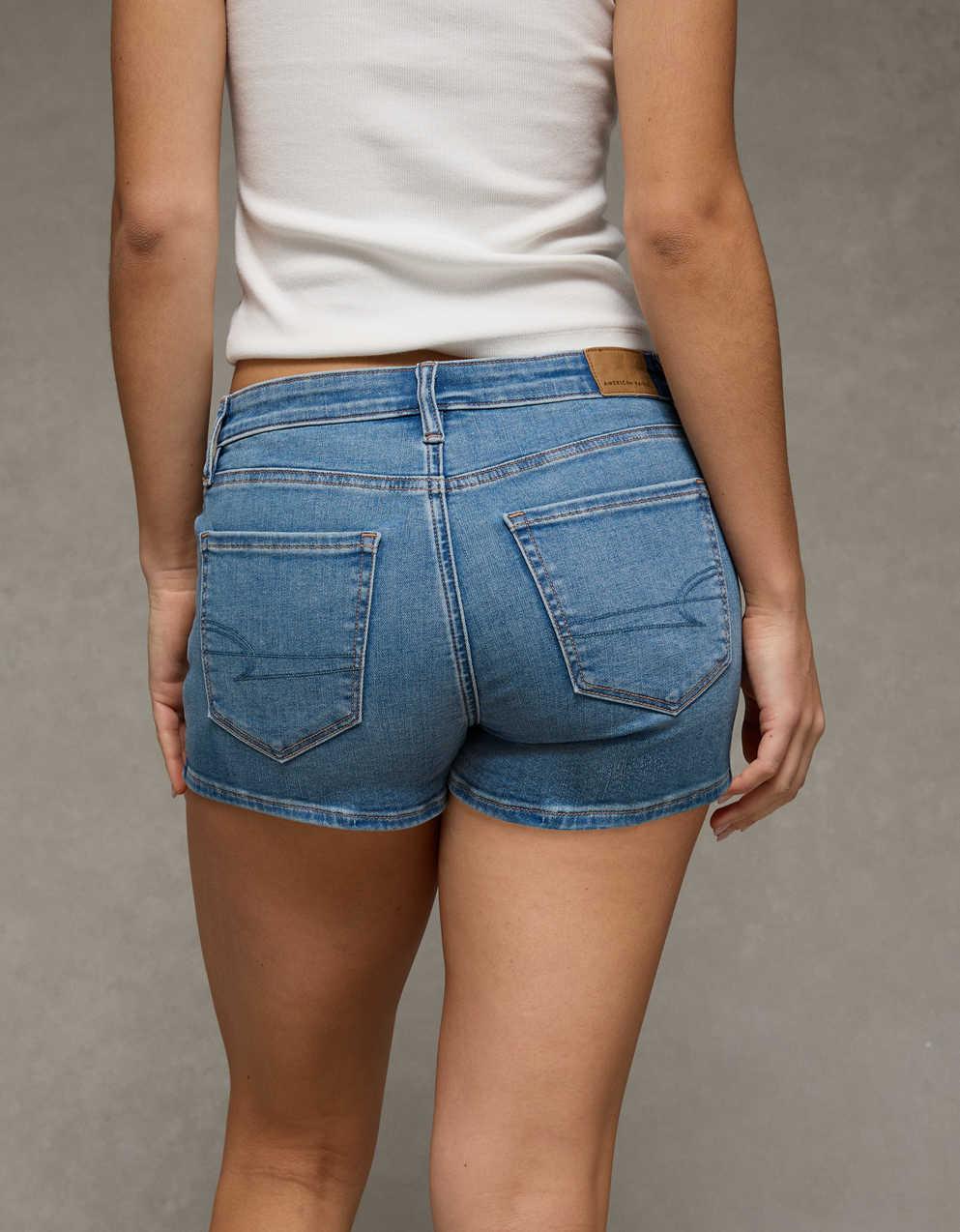 AE Next Level Stretch High-Waisted Shortie