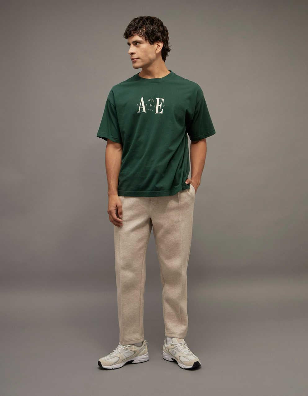 AE 寬鬆圖案 T 恤