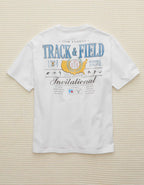 AE x Russell Athletic 重量級田徑圖案 T 恤