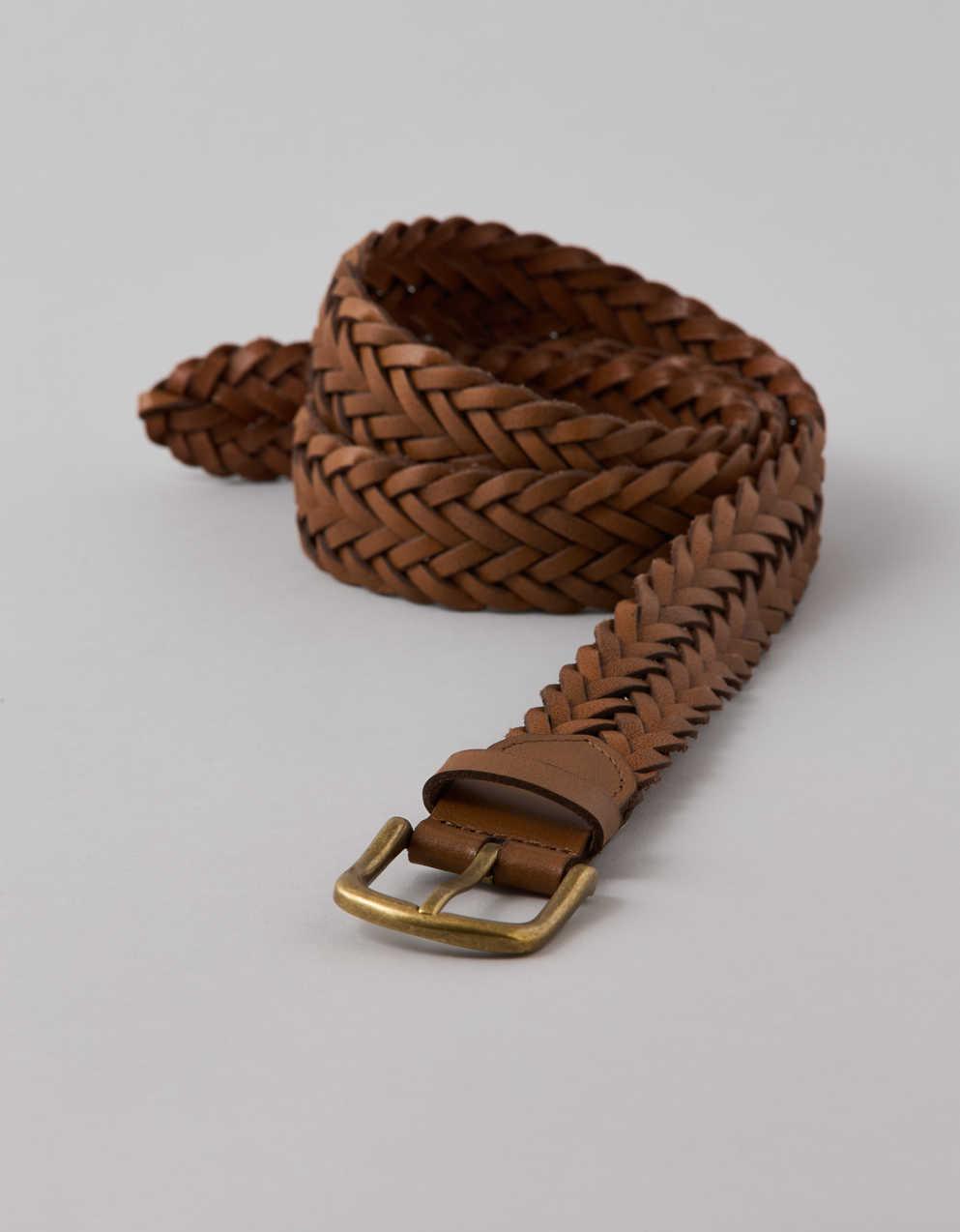 AE Braided Leather Belt