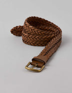 AE Braided Leather Belt