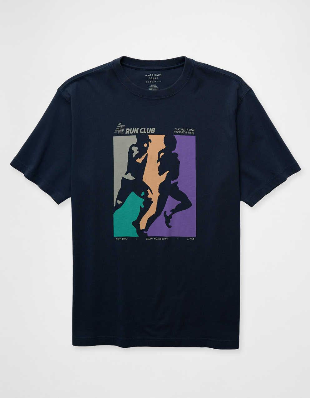 AE Running Club 圖案 T 恤