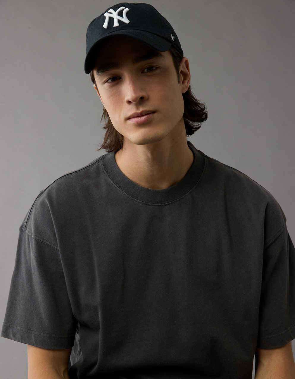 AE Boxy 平紋布 T 恤