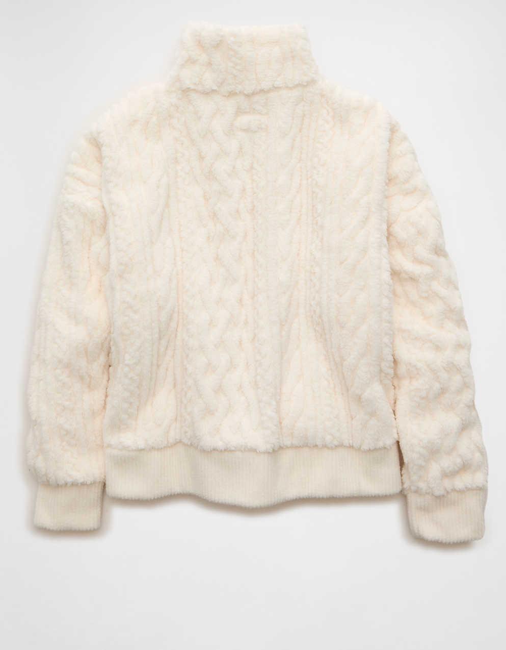 AE Cable Sherpa全拉鍊運動衫