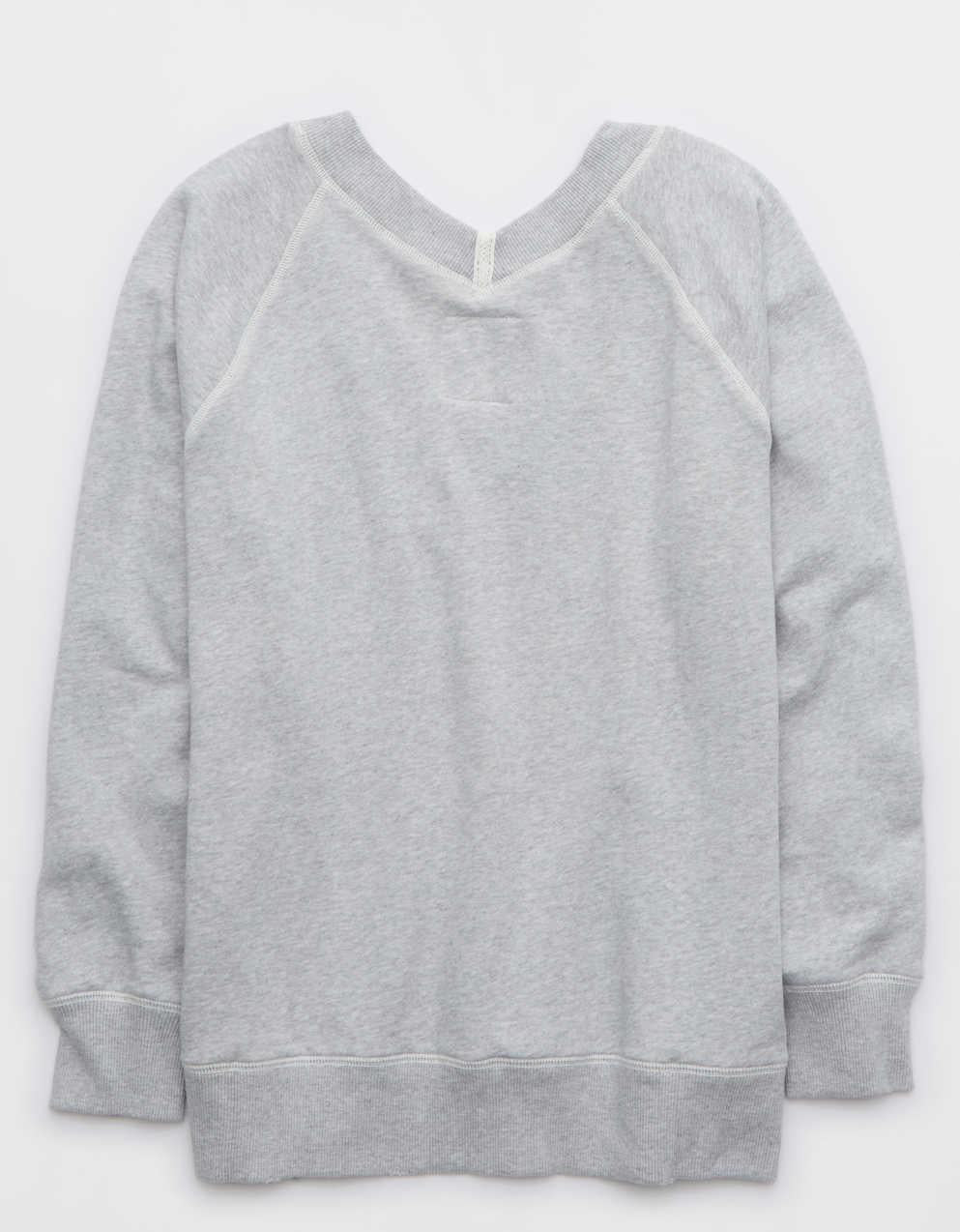 Aerie Downtime V-Neck Sweatshirt