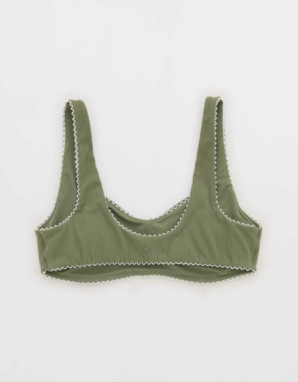 OFFLINE By Aerie Real Me XTRA Rib Picot運動胸圍