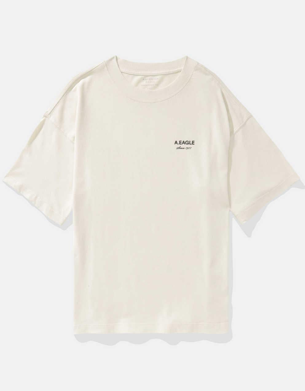 AE Oversized 標誌圖案 T 恤