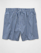 AEO Men's Plaid Poplin Pocket Boxer Short