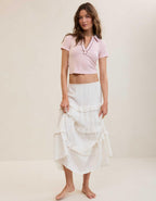 Aerie 短版Polo T 恤