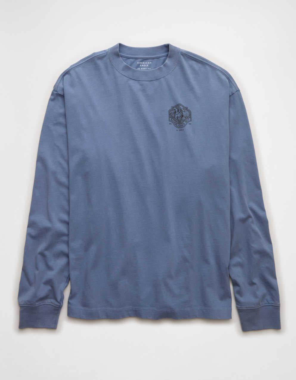 AE Boxy Long Sleeve Graphic T-Shirt