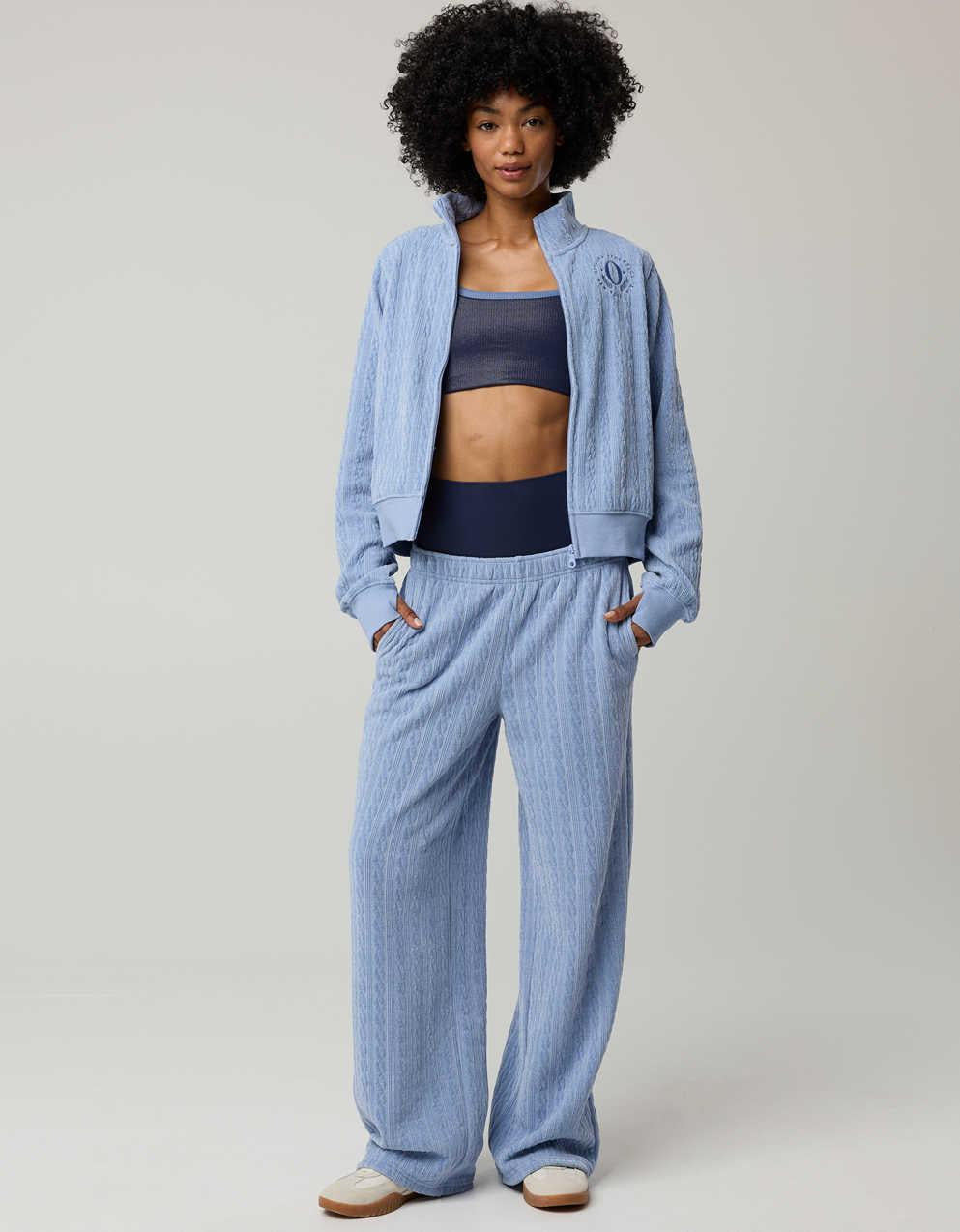OFFLINE By Aerie Cable Lounge Trouser