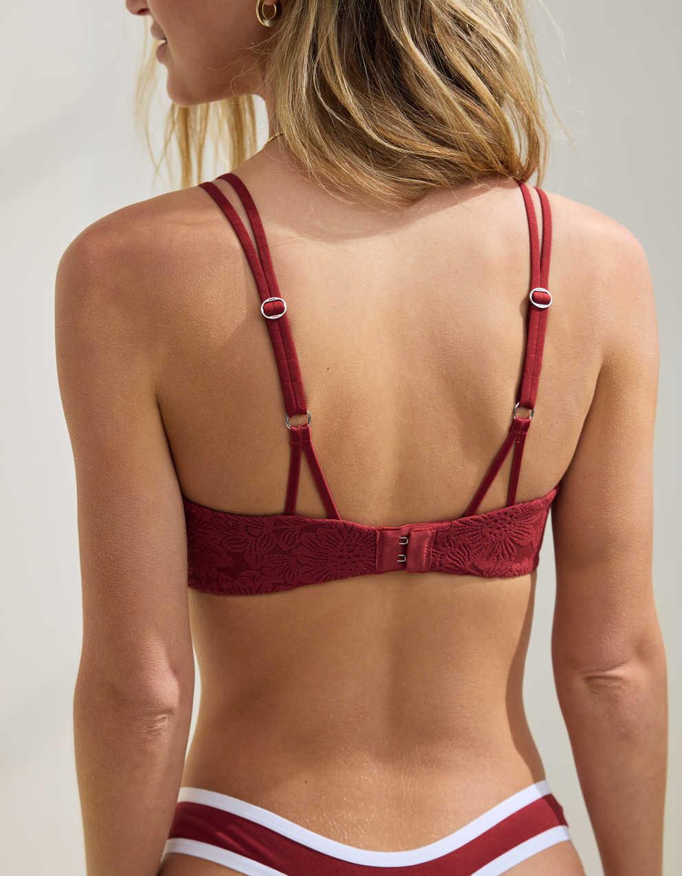 Sunnie Bloom Lace Wireless Push Up Bra