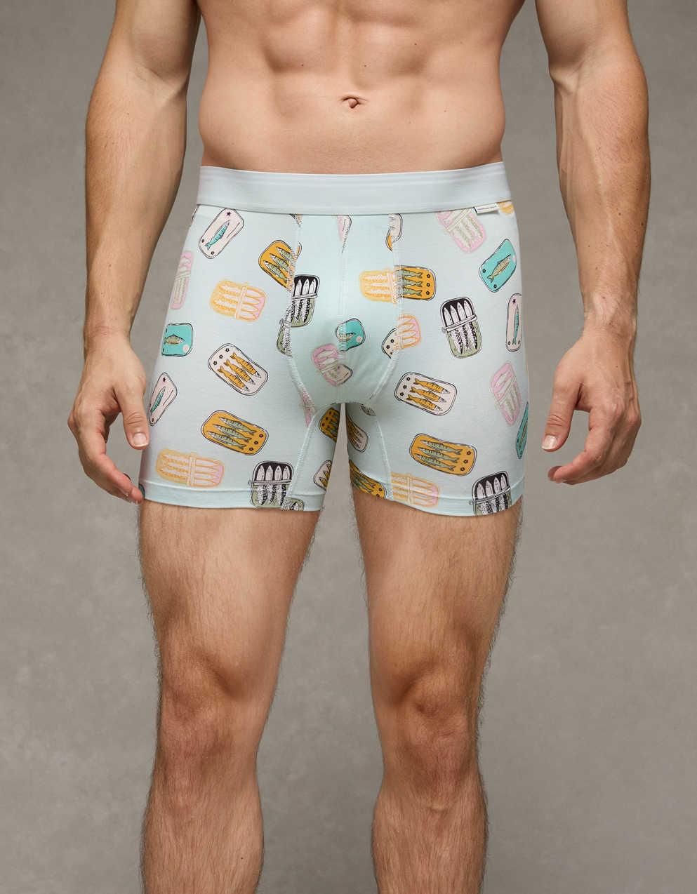 AEO 男士食品 4.5 吋超柔軟平角內褲