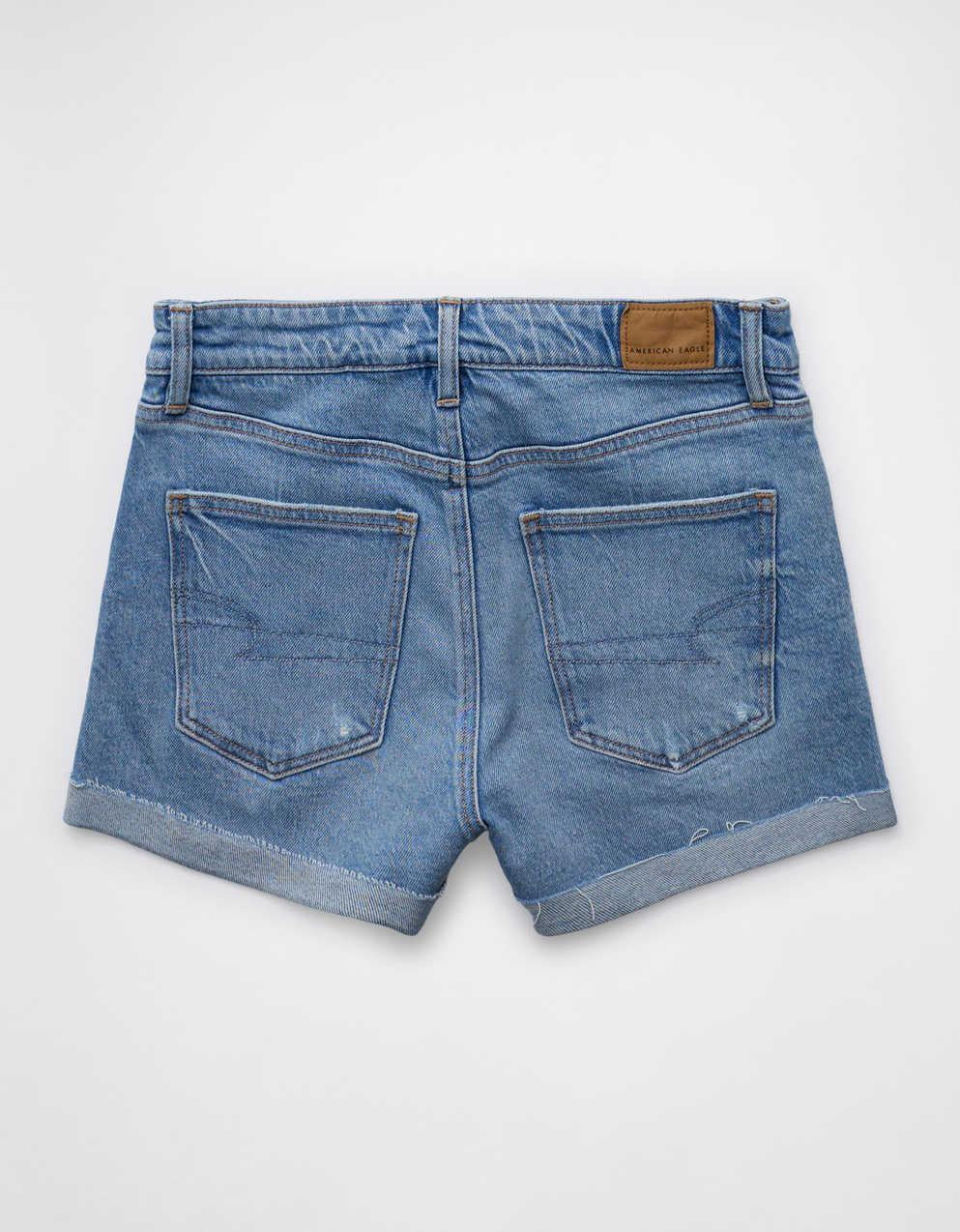 AE Stretch Denim Mom Short