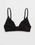 Aerie 羅紋 V 領比基尼上衣