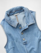 AE Denim Polo Mini Dress