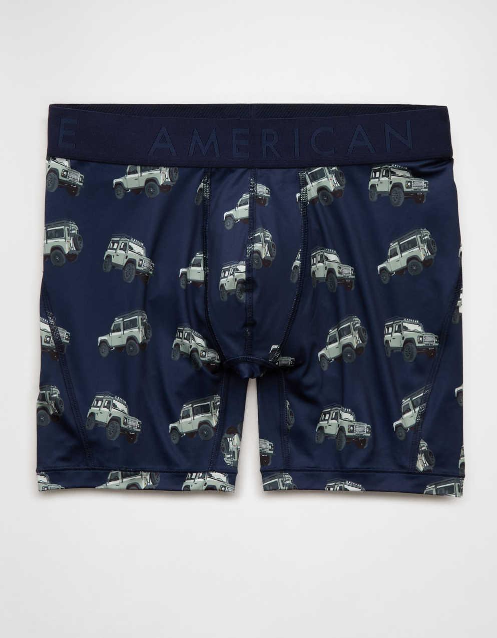 AEO Men's Cars X-Ray 6" Flex Boxer Brief