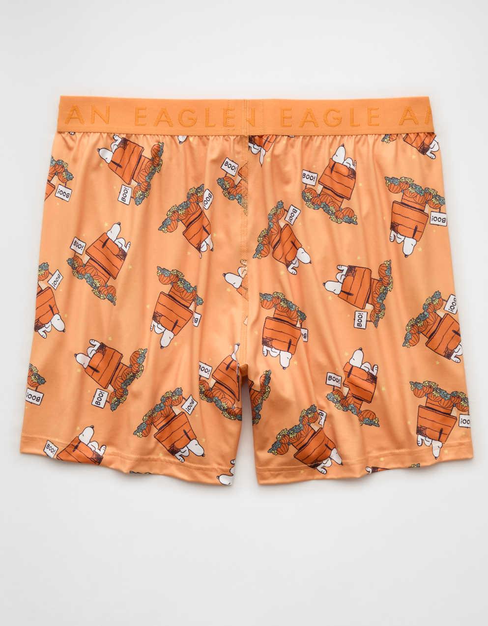 AEO 男士萬聖節 Snoopy 超柔軟口袋平腳內褲
