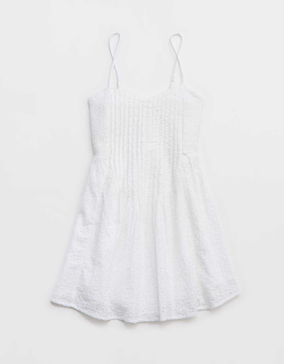 Aerie蕾絲袖迷你連衣裙