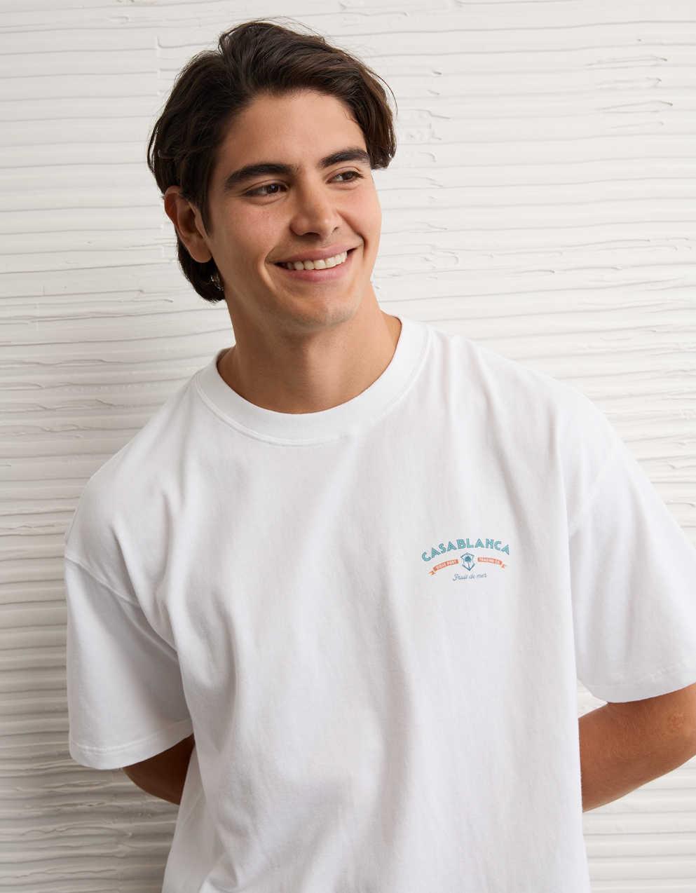 AE Boxy Fit Destination Graphic T-Shirt