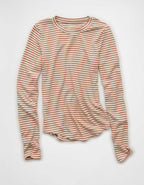 AE Long Sleeve Cozy Crew Neck T-Shirt
