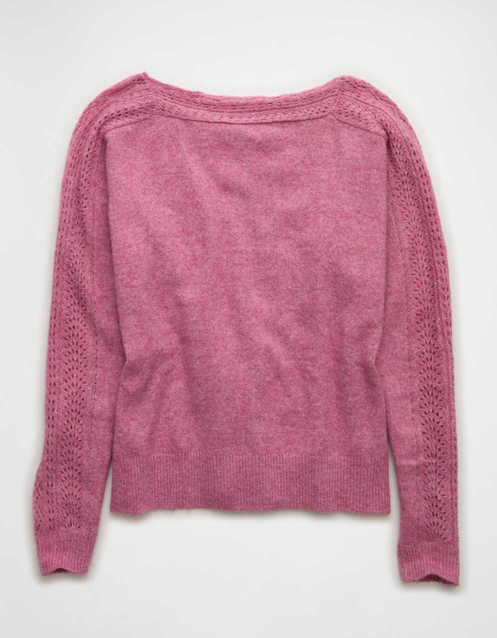 AE Whoa So Soft 蕾絲冷衫