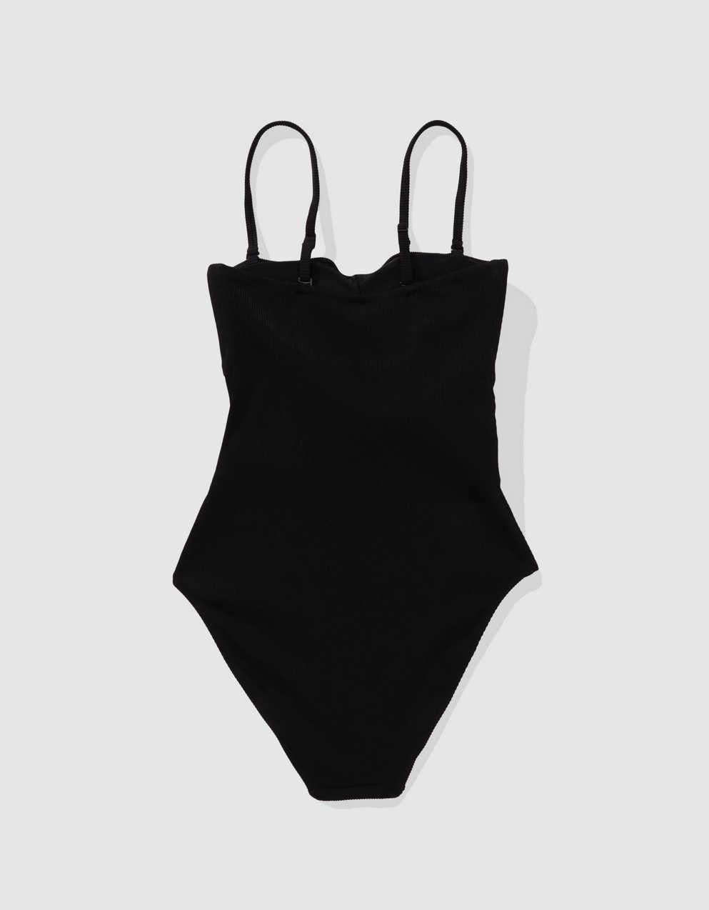 Aerie 羅紋包裹領帶一件式