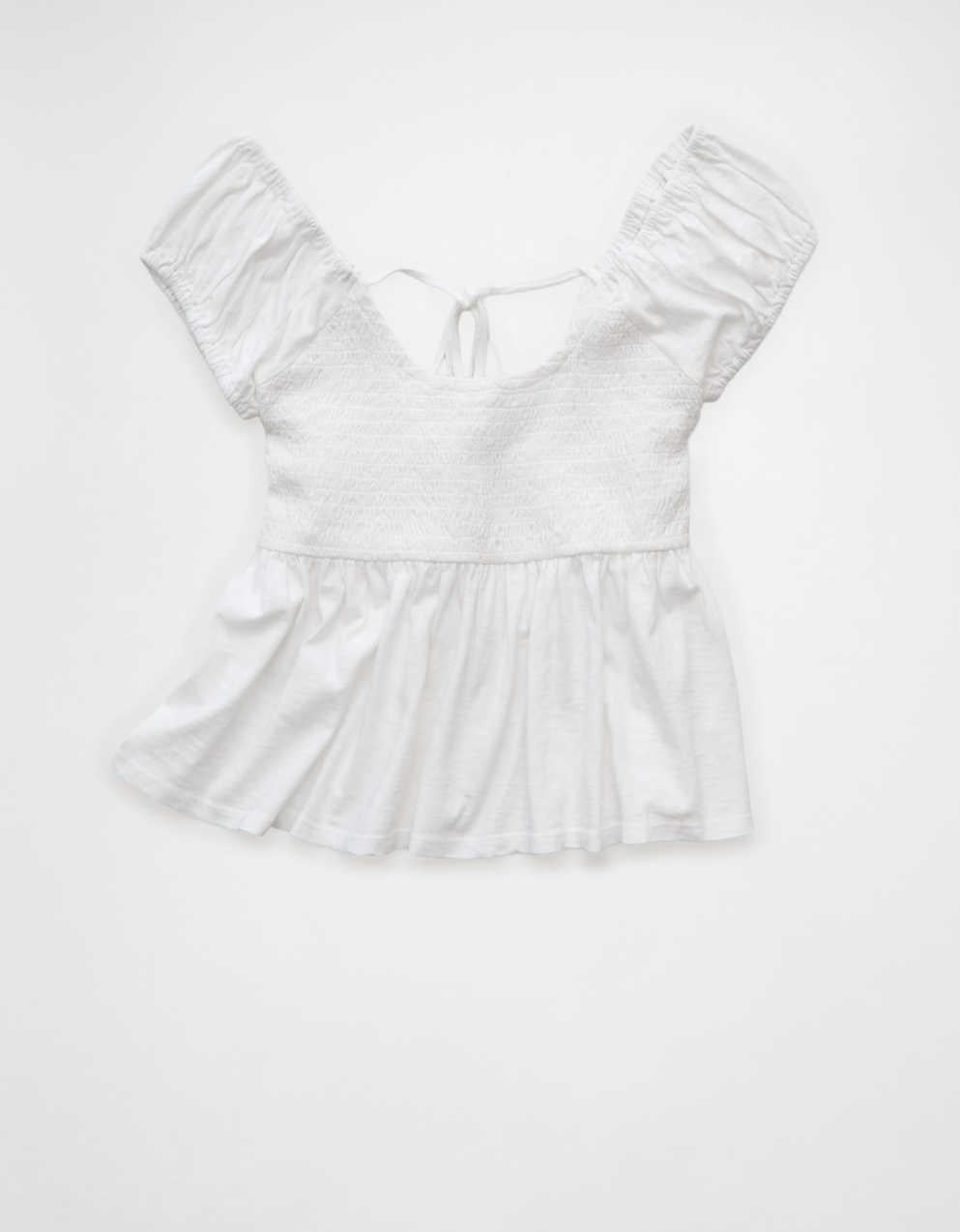 AE Sunchaser Babydoll Ruffle Tee