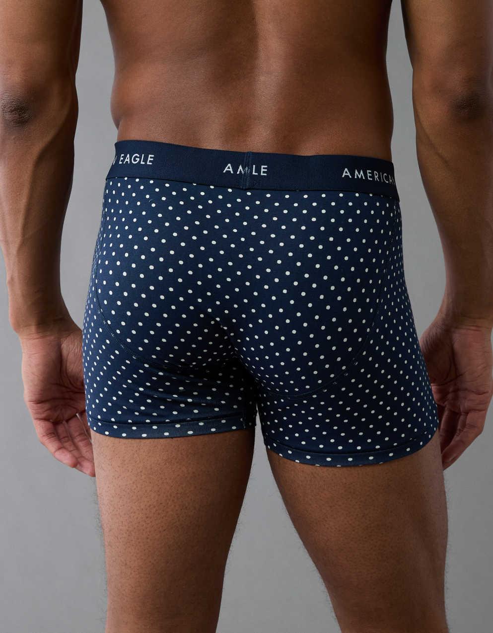 AEO 男士圓點 4.5" 經典平腳內褲